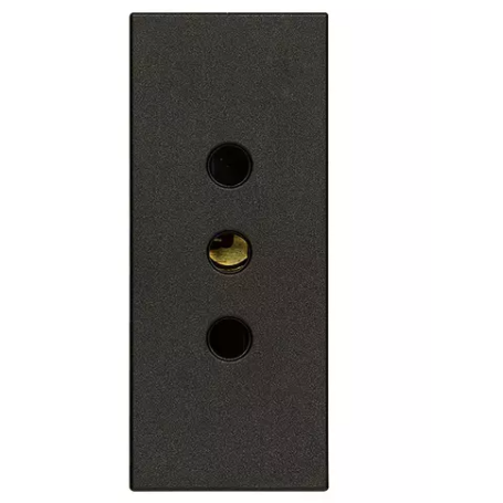 Presa 2P+T 10A P11 colore nero serie Linea vimar 30201.G