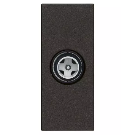 Presa TV-RD-SAT diretta colore nero compatibile serie Linea tipo vimar 30300.01.G