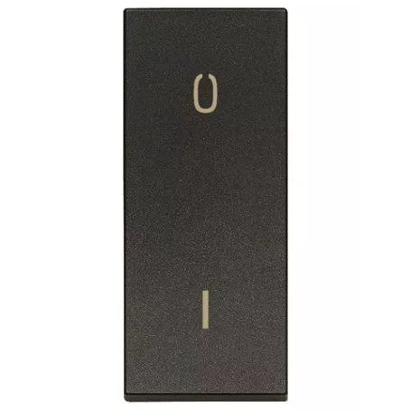 Interruttore 2P 20AX basculante nero serie Linea vimar 30016.G