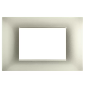 Placca T2 Tecnopolimero Grigio chiaro Tot Electric 3 4 7...