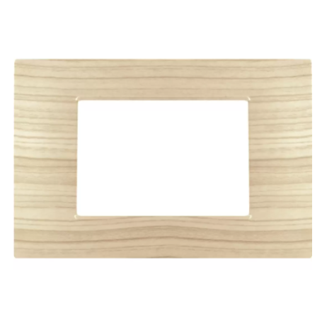 Placca T2 Tecnopolimero Legno abete Tot Electric 3 4 7 posti 464209