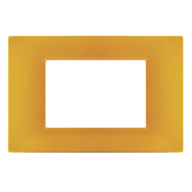 Placca T2 Tecnopolimero Arancio Tot Electric 3 4 7 posti...