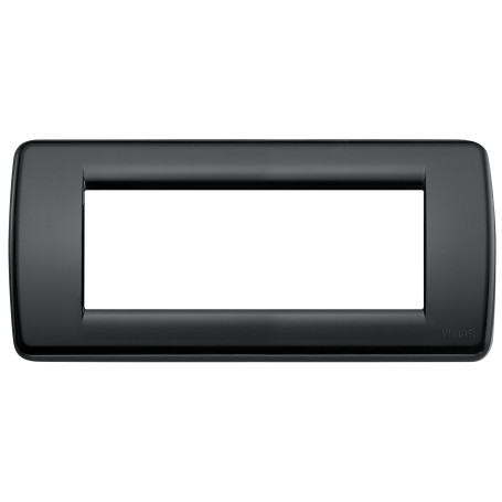 Placca Rondò 5M nero Vimar Idea 16765.16