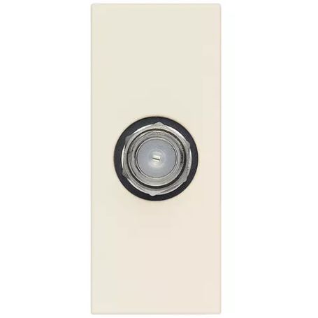 Presa coassiale tipo F canapa compatibile serie Linea tipo vimar 30318.C