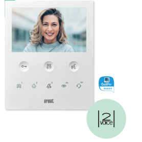 Monitor Vivavoce Bianco Urmet 1750/6 a Colori MIRO 1760/6