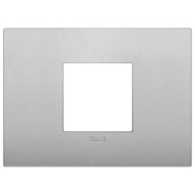 Placca Classic 2M silver matt Vimar Arkè  19652.79