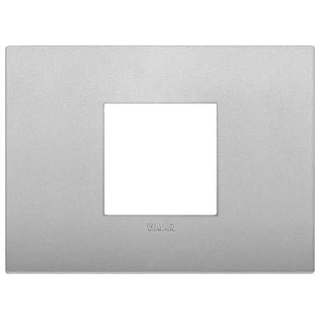 Placca Classic 2M silver matt Vimar Arkè  19652.79