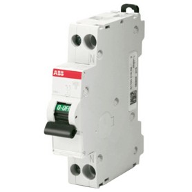 Interruttore magnetotermico ABB 6A 1 modulo + N SN201LC6