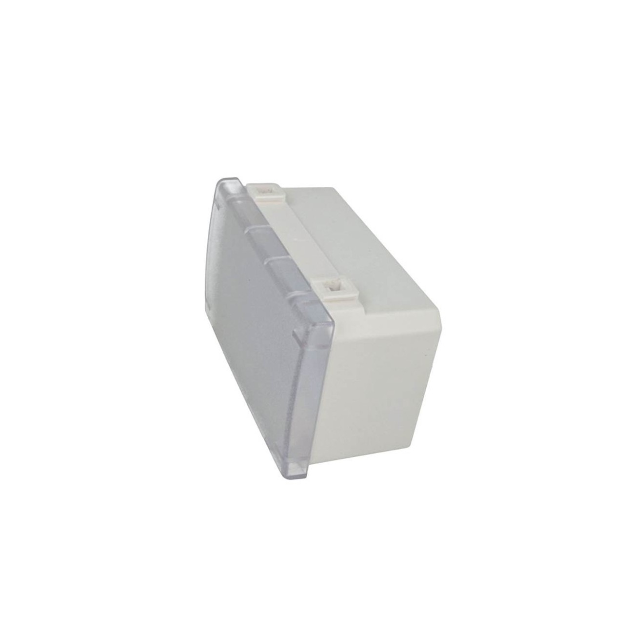 Lampada emergenza compatibile con Bticino Matix per scatola 503 luce led 3w  3 moduli da incasso a parete