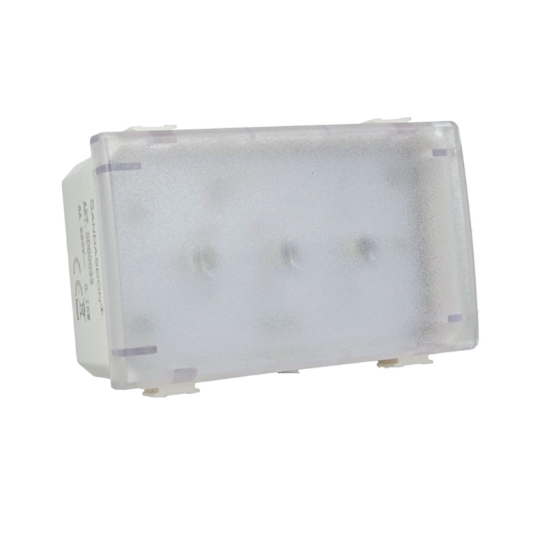 LAMPADA EMERGENZA 3 MODULI COMPATIBILE BTICINO...