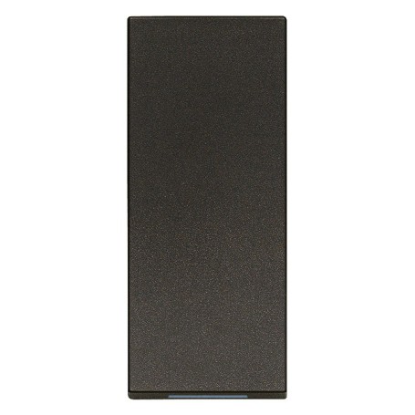 Tasto 1M fascio luce verticale nero Linea vimar 31000S.G