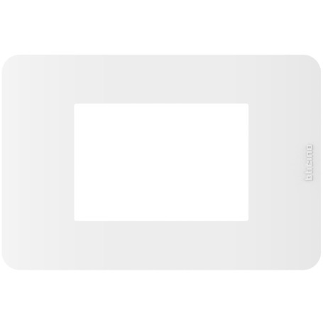 Placca Bticino MatixGO 3 moduli bianca JA4803JW