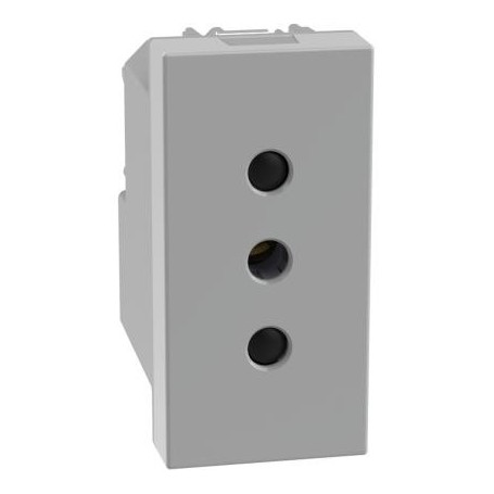 Presa 10A MatixGo Bticino JG4113 silver