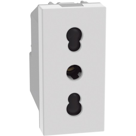 Presa bipasso Bticino MatixGo JW4180 2P+T 16A bianco