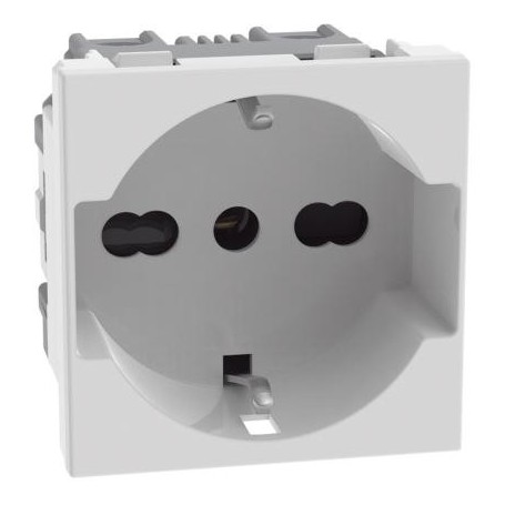 Presa schuko Bticino MatixGo BIANCO JW4140A16 2 P+T 16 A