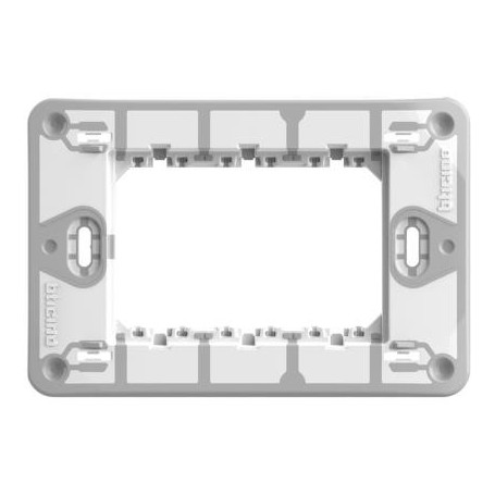 Supporto 3 moduli MatixGo Bticino J4703