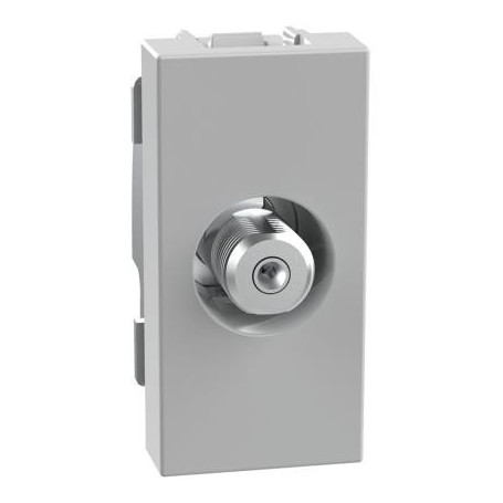 Presa sat tipo F MatixGo Bticino compatibile tipo JG4202F SILVER