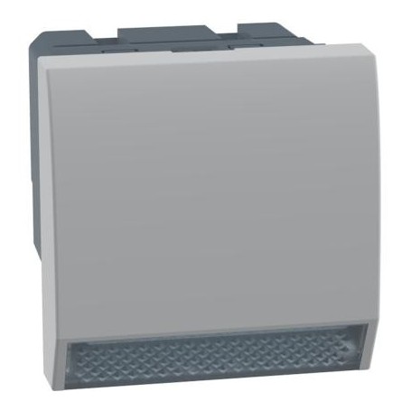 Lampada segnapasso con LED a luce bianca MatixGo Bticino JG4382 SILVER