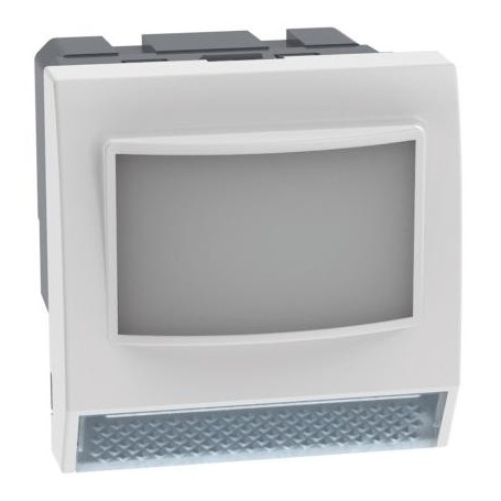 Lampada segnapasso + sensore IR con LED a luce bianca Bticino MatixGo JW4382IR BIANCO