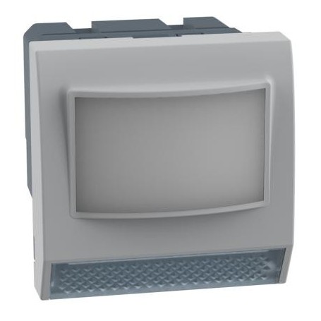 Lampada segnapasso + sensore IR con LED a luce bianca MatixGo Bticino JG4351V12 SILVER