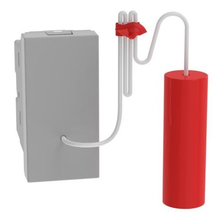 Pulsante MatixGo Bticino 1P 10 A – 250Vac a tirante SILVER JG4033