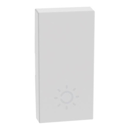 Copritasto con simbolo lampada per comandi basculanti Bticino MatixGo JW4915A BIANCO