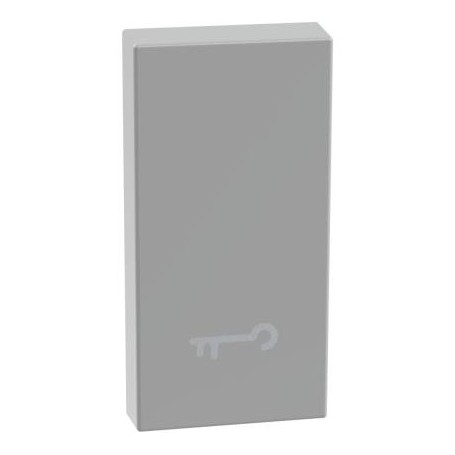 Copritasto con simbolo chiave per comandi assiali MatixGo Bticino JG4916F silver