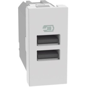 Caricatore USB con due porte tipo A Bticino MatixGo...