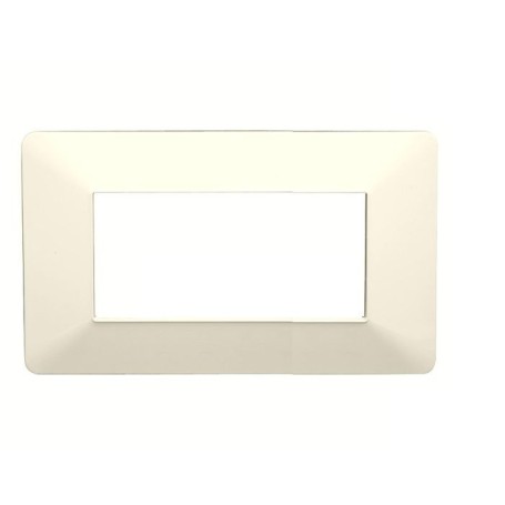 Placca 4 moduli avorio compatibile matix AM4804BAV