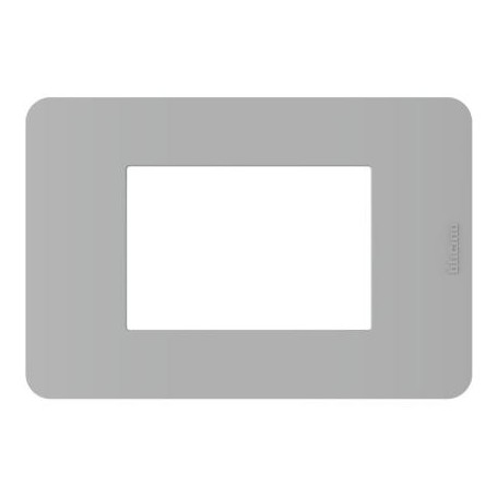 Placca Bticino MatixGO Grigio 3M JA4803JG