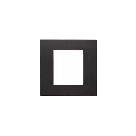 Placca 2 MODULI NERO SERIE LINEA VIMAR 30642.02