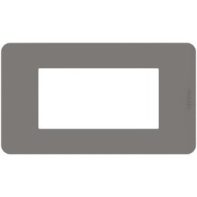 Placca Bticino MatixGO Tortora 4M JW4804TD