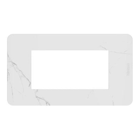 Placca Bticino MatixGO Carrara 4M JW4804EM