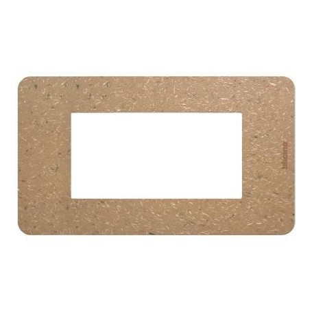 Placca Bticino MatixGO Bio 4M JW4804BB