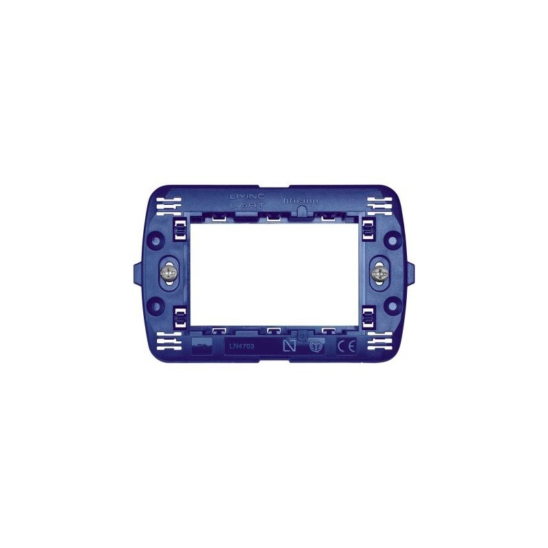Supporto Unico a 3 moduli Bticino Living LN4703