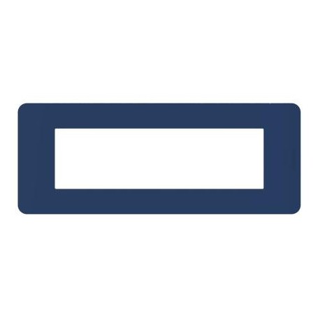 Placca Bticino MatixGO Blue 7M JW4807TB