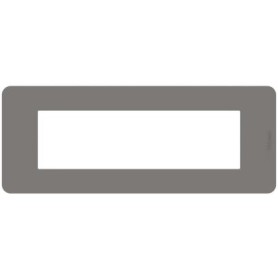 Placca Bticino MatixGO Tortora 7M JW4807TD