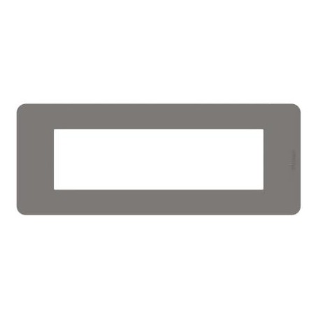 Placca Bticino MatixGO Tortora 7M JW4807TD