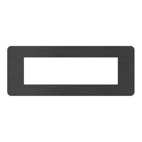 Placca Bticino MatixGO Black Nickel 7M JW4807EN