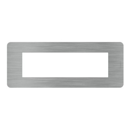 Placca Bticino MatixGO Steel 7M JW4807ES