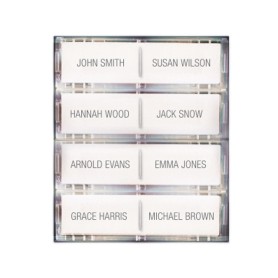 8 PULSANTI 4 DOPPI PER PULSANTIERA CIAO COMELIT CA9212