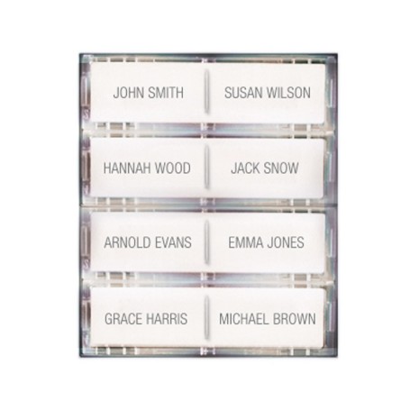 8 PULSANTI 4 DOPPI PER PULSANTIERA CIAO COMELIT CA9212