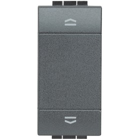 Commutatore doppio tasto 1-0-2 Bticino Living L4027N