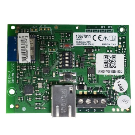 Interfaccia IP per centrali antintrusione Urmet 1067 1067/011