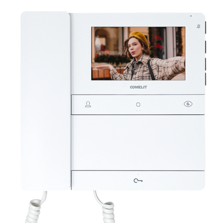 Monitor Videocitofono con cormetta people comelit PL6701 4.3. SB2