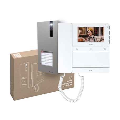 KIT VIDEOCITOFONO COMELIT PL8461M MONOFAMILIARE PEOOPLE