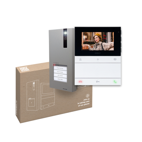 KIT VIDEOCITOFONO COMELIT PL8461V MONOFAMILIARE PEOOPLE VIVAVOCE