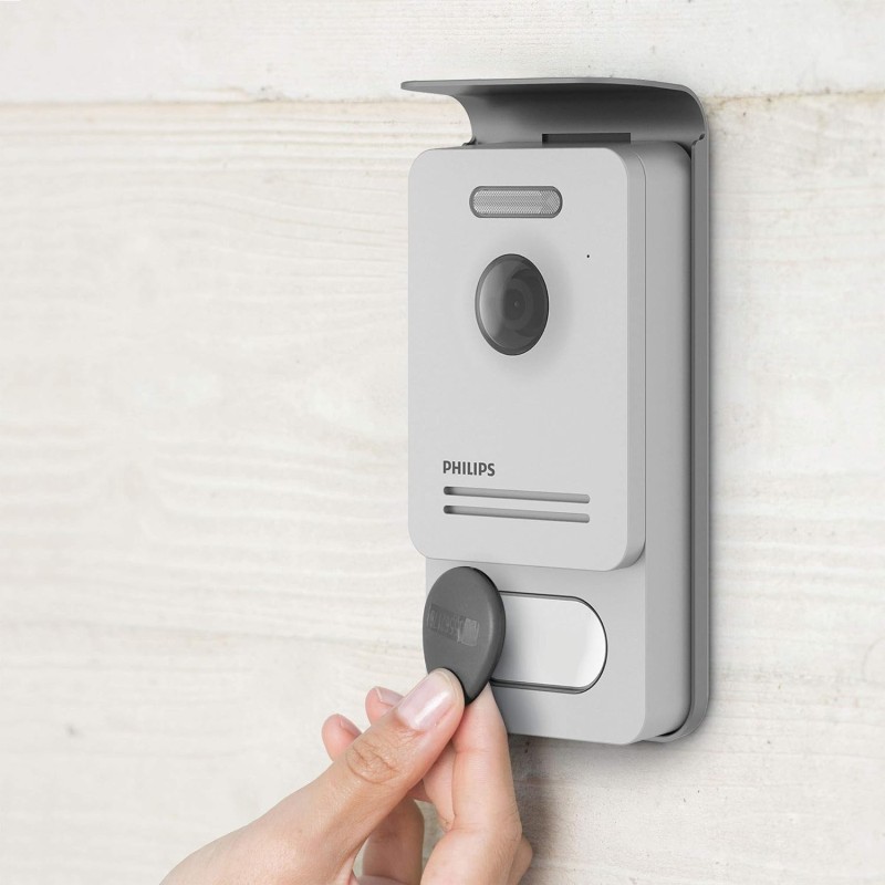 KIT VIDEOCITOFONO PHILIPS WIFI 7 POLLICI CON...