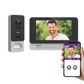 Videocitofono senza fili connesso batterie WIFI 350 metri...