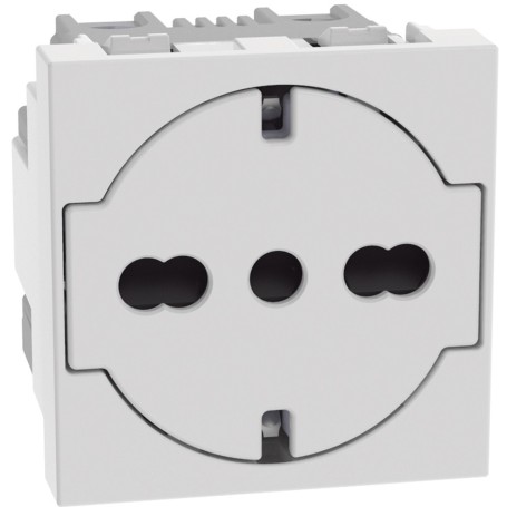 Presa schuko flat Bticino MatixGo BIANCO JW4140A16F 2 P+T 16 A